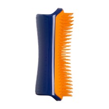 PET TEEZER Detangling & Dog Grooming Brush Navy & Orange - Расческа для распутывания шерсти Синий/оранжевый 63 х 150мм