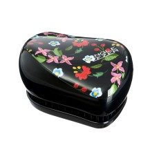 TANGLE TEEZER Compact Styler Embroidered Floral - Щетка для волос компактная Цветочный/Чёрный 90 х 68 х 50мм