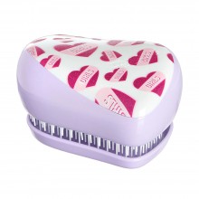 TANGLE TEEZER Compact Styler Girl Power - Щетка для волос компактная Сиреневый/Розовый 90 х 68 х 50мм
