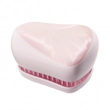 TANGLE TEEZER Compact Styler Smashed Holo Pink - Щетка для волос компактная Розовый 90 х 68 х 50мм
