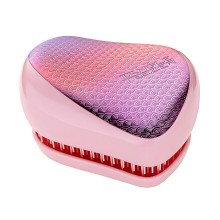 TANGLE TEEZER Compact Styler Sunset Pink - Щетка для волос компактная Сиреневый/Розовый Хром 90 х 68 х 50мм