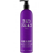 TIGI Bed Head Dumb Blonde™ Purple Toning Shampoo - Шампунь-корректор для светлых и осветленных волос 400мл