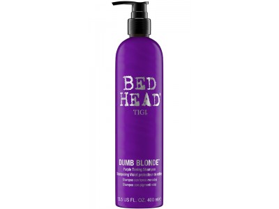 TIGI Bed Head Dumb Blonde™ Purple Toning Shampoo - Шампунь-корректор для светлых и осветленных волос 400мл