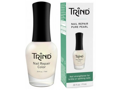 Trind Nail Repair Pure Pearl - Укрепитель для ногтей Белый перламутровый 9мл