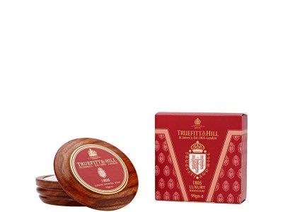 TRUEFITT & HILL Luxury Shaving Soap - Люкс-мыло для бритья (в деревянной чаше) 99гр