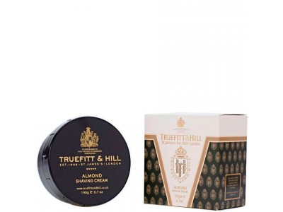 TRUEFITT & HILL SHAVING CREAM Almond - Крем для бритья (в банке) 190гр