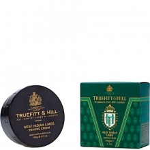 TRUEFITT & HILL SHAVING CREAM West Indian Limes - Крем для бритья (в банке) 190гр